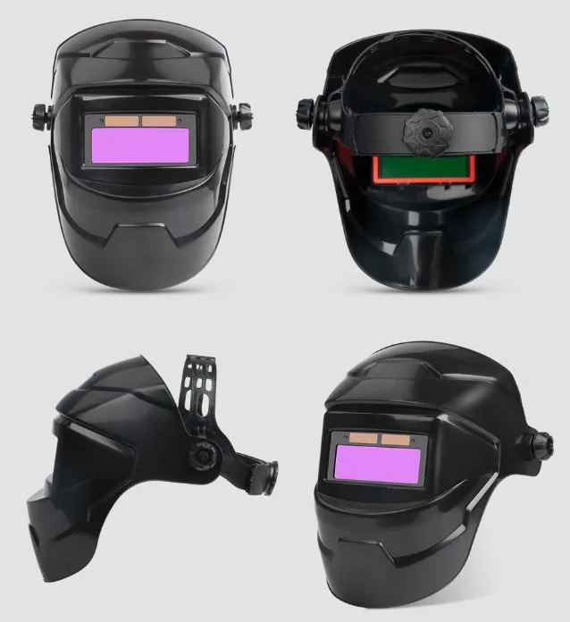 Welding Helmet Welder Mask Chameleon Large View True Color Solar Power