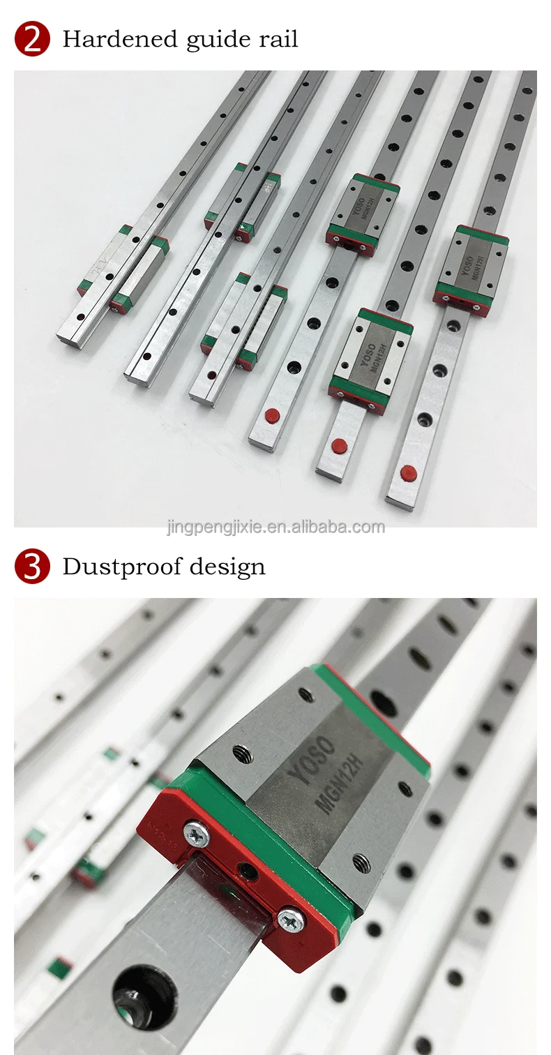 Linear Block Mgn 7 9 12 15 Miniature Linear Guide Mgn7c Mgn9c Mgn12c