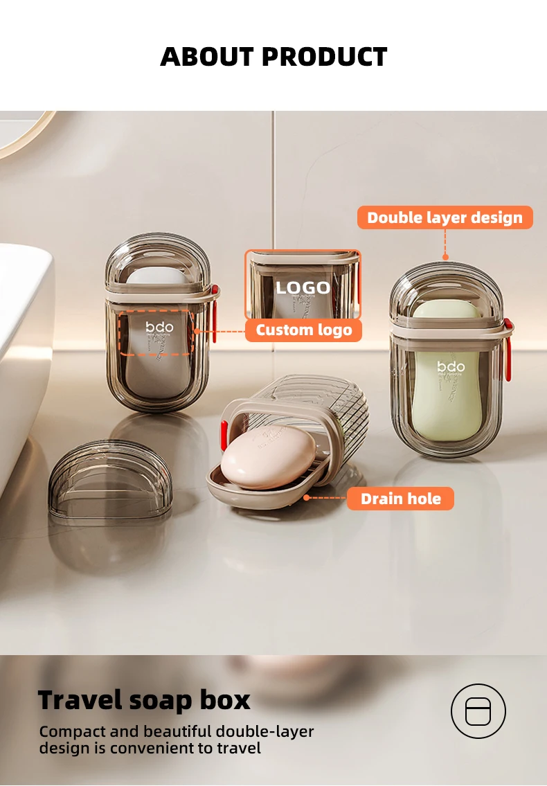 Wannuo Soap Storage Box Outdoor Travel Soap Storage Box Soap Plastic Storage Box supplier