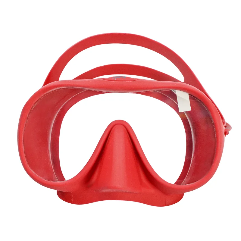 pink scuba mask