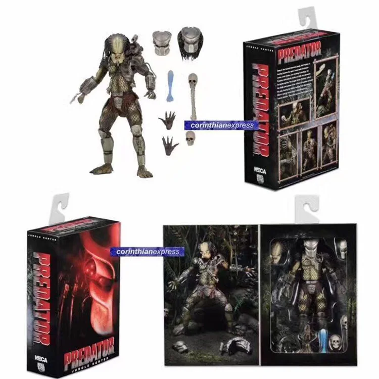 NECA 51548 Predator P1 Jungle Hunter 2.0 Ultimate Deluxe Edition 7-inch Action Figure