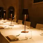 Battery Lamp Battery Waterproof IP54 5200mAh Restaurant Rechargeable Led Table Lamp