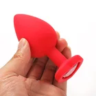 Silicone Ana Toys Anal Heart Shaped Silicone Ana G Point Adult Sex Toys Alternative Toys Anal Plug