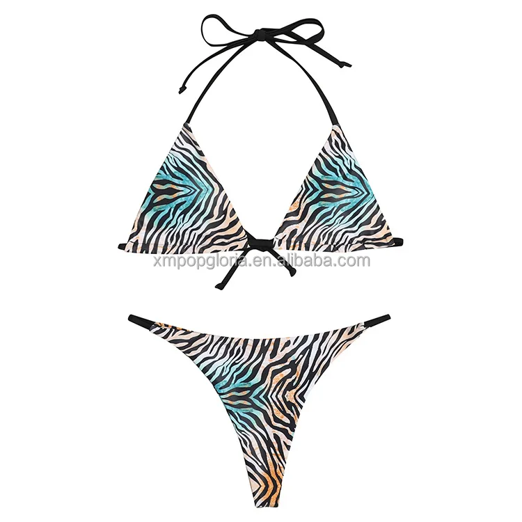 Intiflower G New Arrival Swimwear Sexy Pieces Bikini Set Leopard