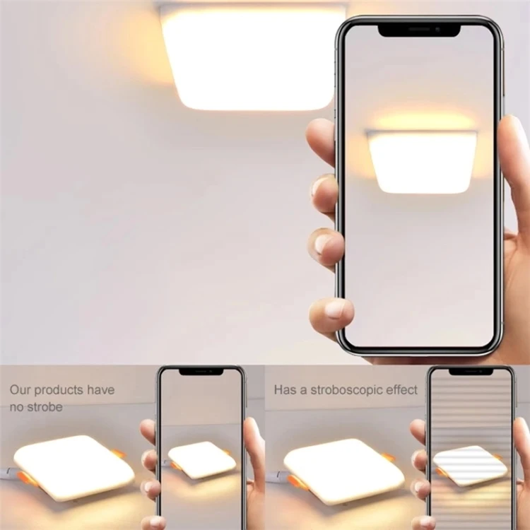 Frameless Recessed Ceiling Downlight LED Panel Light