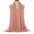 Hijab Hijabs 2021 Hijab Muslim Chiffon Crystal Shawl Top Quality Hijab