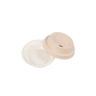 Lid 90mm Eco Friendly Disposable Compostable Biodegradable Bagasse Paper Pulp Coffee Cup Lid