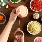 Kitchen Kitchen Chopper Kitchen Tool Accessories ABS Portable Vegetable Food Mini Manual Grinder Chopper
