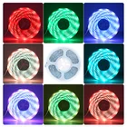 RGB LED Strip Light DC 12V SMD5050 30leds/M Waterproof LED Color Changing Flexible Neon Tape For Home Decoration