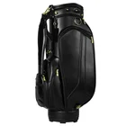 Pieces Golf Full Black Advanced High Quality 14 Pieces PU Leather Bag Golf Club Set