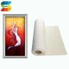 Fabric Inkjet Eco Friendly Fabric Painting Inkjet Glossy Polyester Canvas Roll