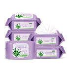 Box Custom Antibacterial All Natural Aloe Feminine Wipes Adult Wipes Box Of Individual Package