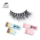 Eyelashes Color Colorful Faux Mink Eyelashes Wispy 3D Faux Mink Magnetic Color Eyelashes With Packaging Box