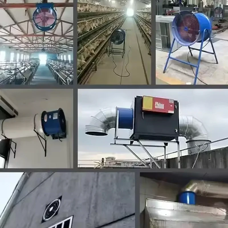 Axial Flow Ventilation Fan, 220V/380V, AC 220V~240V, Electric - detail 8