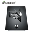 Burner Cooktop Kitchen Appliance Built-in 1 Burner Gas Stove Tempered Glass Cooktop Cocina De Gas CKD SKD