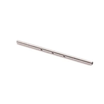 ASTM F136 Titanium Internally Threaded Industrial Barbell with 3 Holes Piercing Industrial