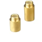 Brass Pipe Fittings 1/2*20 Mm Brass Connector Extension