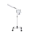 Care Adjustable CE Standing Sprayer Hot Cold Sale Beauty Salon Facial Care Deep Cleansing Function Facial Steamer