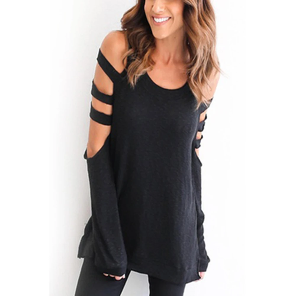 womens long flowy tops