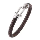 Bracelet Jewelry Leather Hot Sale Bracelet Pour Homme Jewelry Leather Metal Bracelet