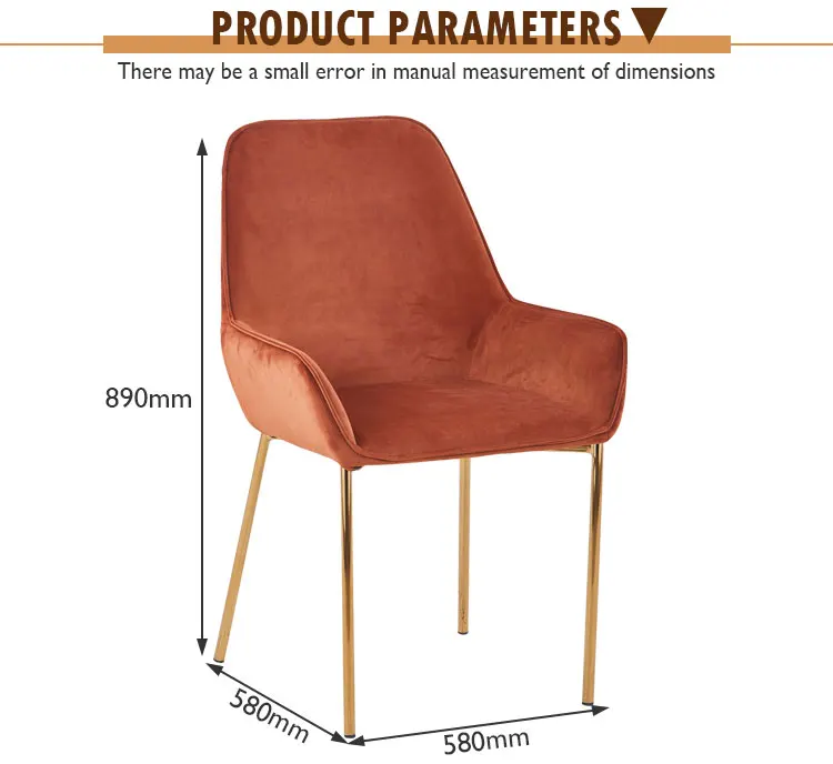 Dining chairs parameters