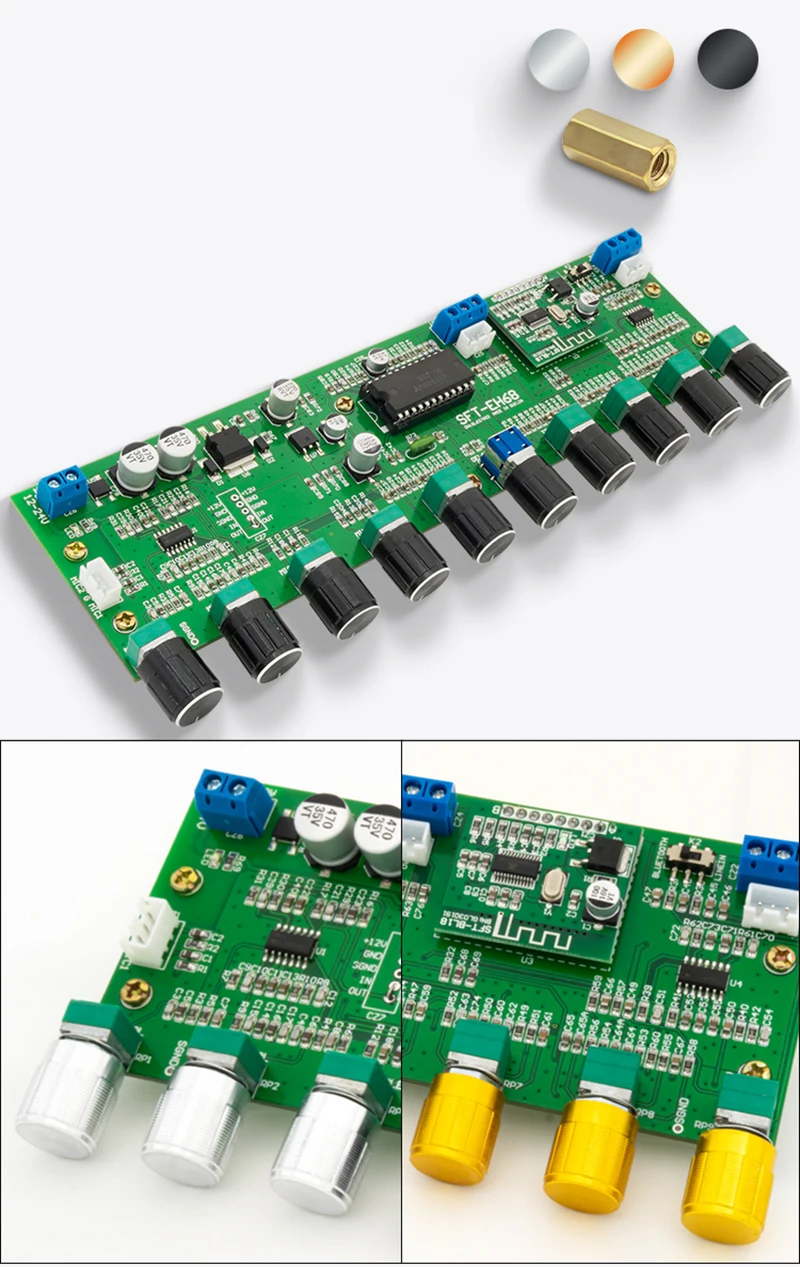 Packbox Karaoke Reverb Board With Bt Preamp Karaoke Microphone Treble