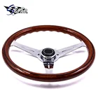 Wheel Car Classic Wood Style Steering Wheel Racing Car Wood Steering Wheel