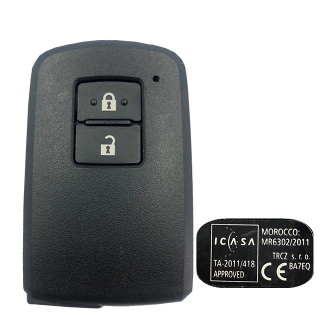 Toyota smart key keyless remote control 2B Arion Corolla Vitz etc with chip F/S