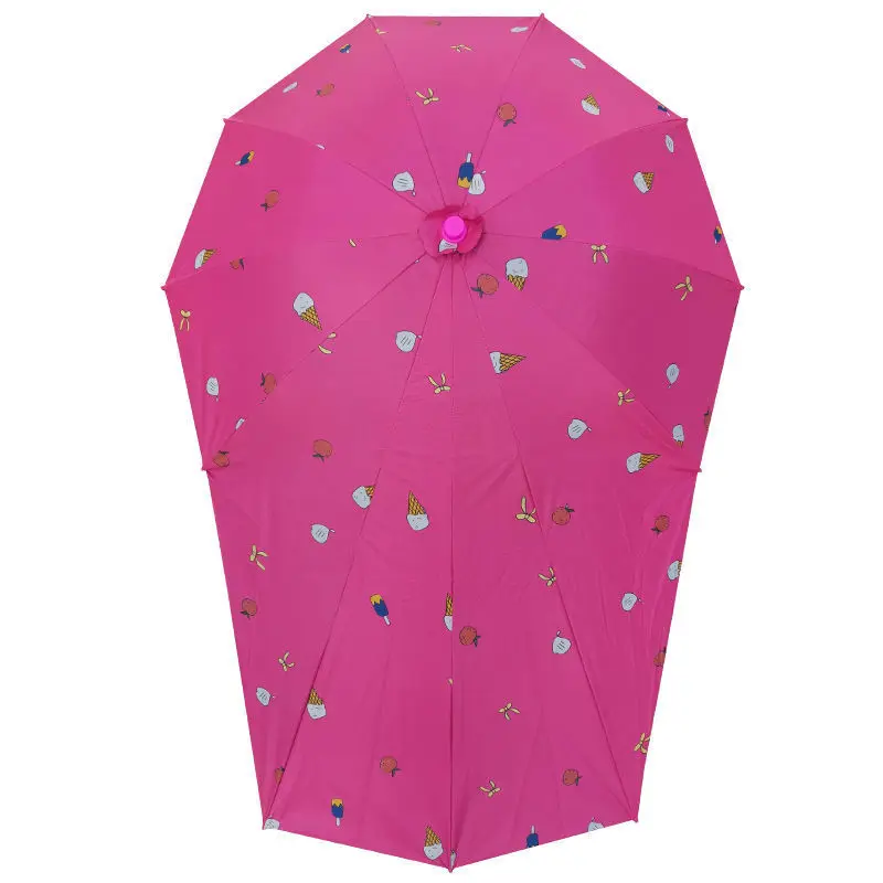 Hot Selling Business/Luxury Aluminum Alloy & ABS Plastic Wide Canopy Maximum Protection Motorcycle Umbrella