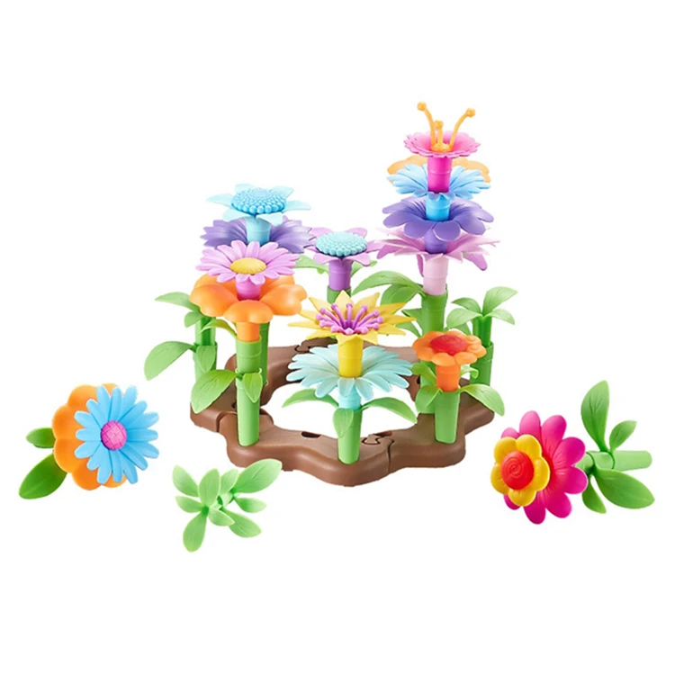 green toys flower garden