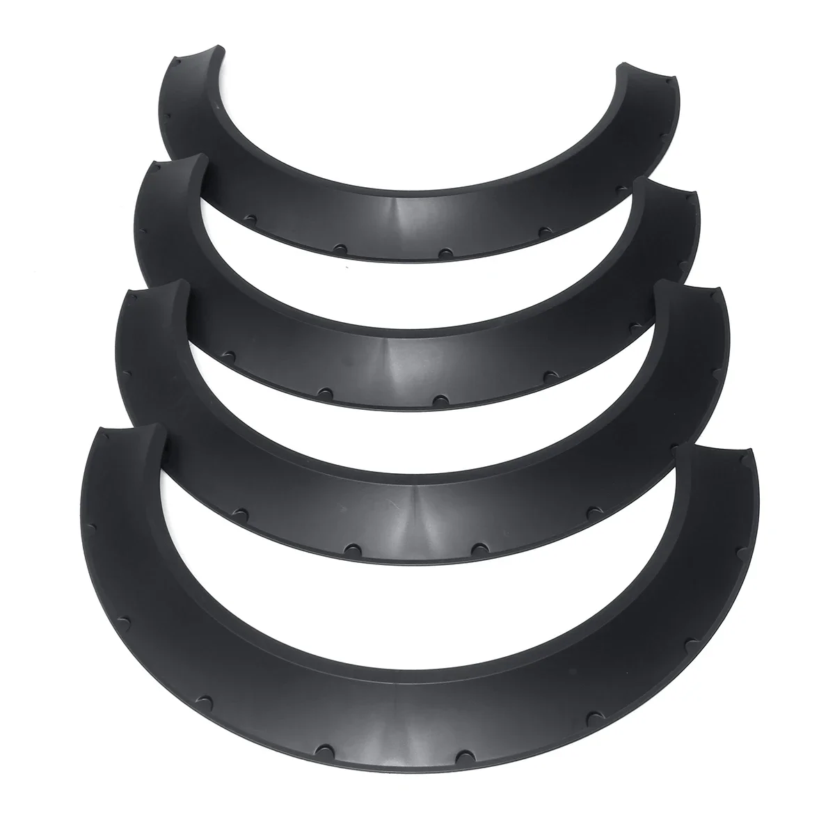 Car Side Skirt Extension Front Bumper Splitter Lip Mudguard Fender For