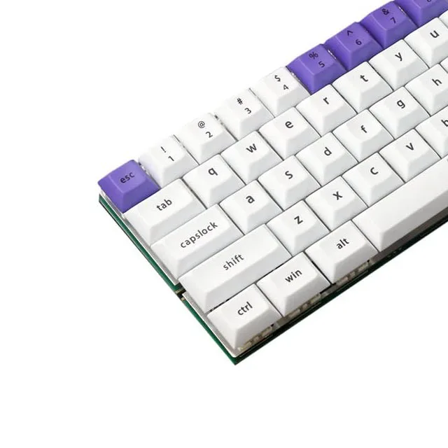 purple blank keycaps