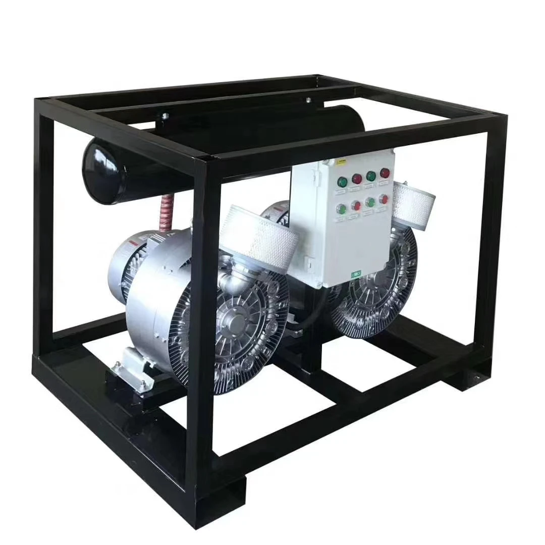 Ring Blower, 7.5kW, 740, H57, 10HP - detail 22