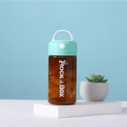 Coffee 380ml Wholesale Custom Automatic Plastic Protein Powder Instant Coffee Mixing Cup