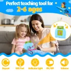 Numbers And Alphabets Flash Cards Printing Set Early Education Card Reader Kids Baby Language Learning Toys Educational