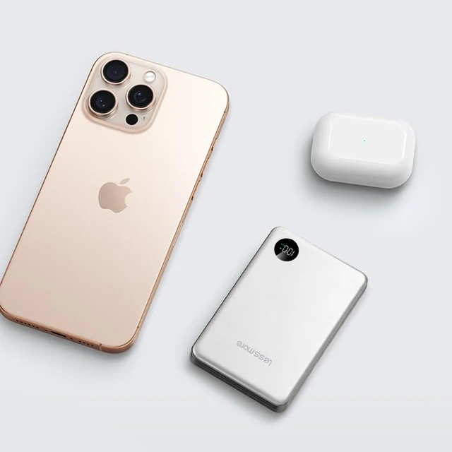 Most Popular products Factory High Quality Magnetic Wireless Power Bank 10000mah Pocket design Portable Fast Charging Charger