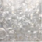 Tile Shell Seamless 30*30cm/sheet White MOP Mosaic Tile Peel And Stick Freshwater Shell Mosaic Backsplash Tile