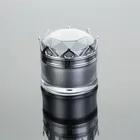 Face Cream 5g Jar Best Selling Plastic Crown 5g 10g 15g 20g Cosmetic Face Cream Jar For Travel