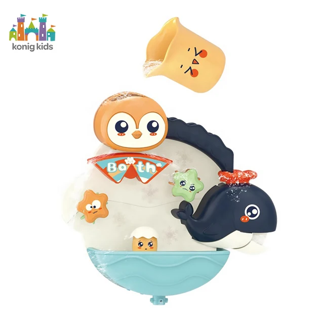 Konig Kids Jouets Enfants New Products Animal Baby Play Toys Spray Water  Bathtub Toys Animal Babies Toys And Games - Buy Bath Toy Fisher Price Toys  Juguetes Bebe Baby Toys Made In
