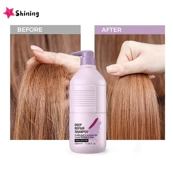 Brand Custom Private Label Luxury Organic Sulfate Free Formula Purple Hair Shampoo Custom Label Purple Shampoo for Blonde Hair