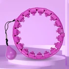 Ring Fitness Weight Loss Hoola Hoop Relif 24 Knots Abdomen Smart Hoola Hoop Circle Ring