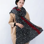 Scarf Long Print High Quality Fashion Simple Style Scarf Long Acrylic Print Polka Dot Shawl Women Scarf