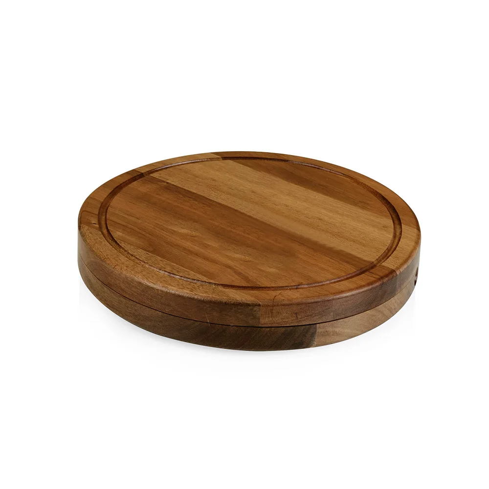 product acacia wood round charcuterie board and cheese knife set for meat and cheese cutting-7