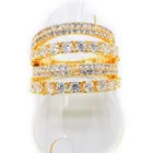 Jewelry Ring Luxury Jewelry Cubic Zirconia Vintage Long Finger Ring For Men And Women Bridal Party Ring
