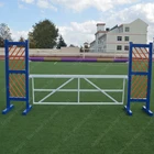 Colorful Aluminum Show Jumps Aluminum Jump Wings Show Jump Stands