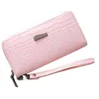 Wallet 2021 Korean Version Fashion Contrast Color Bead Pattern Lady Purse Multi-card PU Leather Wallet