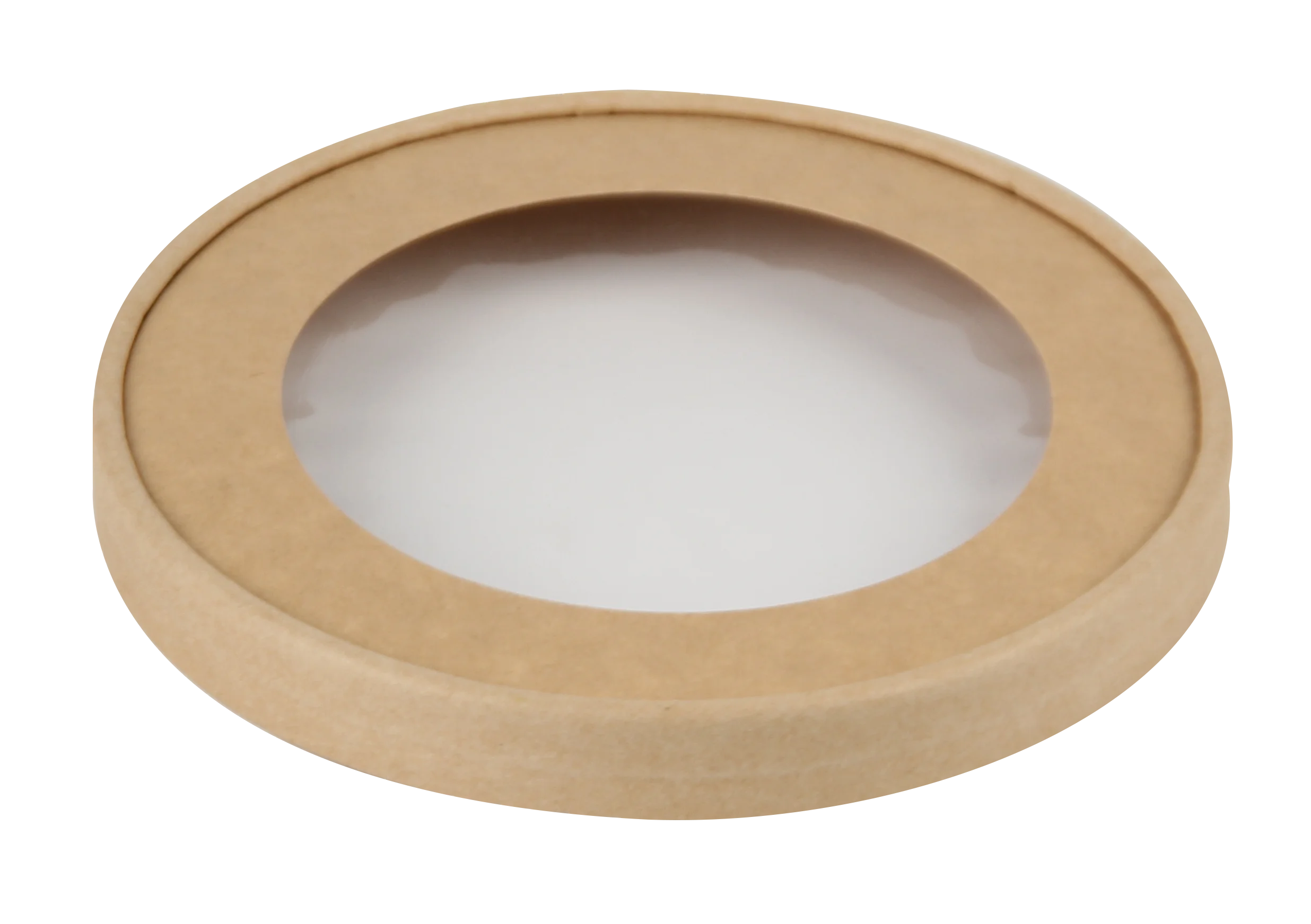 Manufactory Low Price Window Paper Covers Lids for Paper Bowl Container details