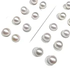 Pearl 8.5-9mm Akoya Sea Water Pearl Naked Pearl Basically The Mating Surface Is Basically Clean And Pink