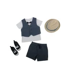 Clothes Boys Wear Baby Clothes Fashion Gentleman Baby Clothing Romper Clothes Baby Boys Formal Wear Set