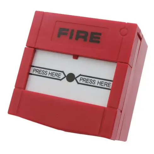 call point for fire alarm system color optional resettable manual